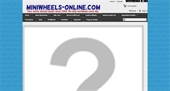 Desktop Screenshot of miniwheels-online.com